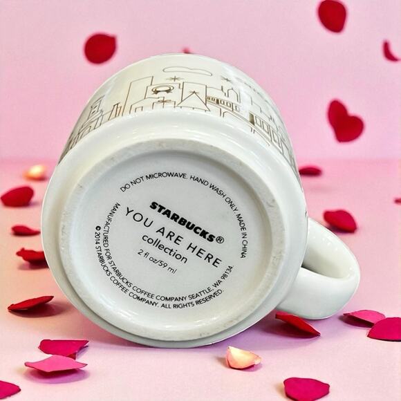 Starbucks Chicago You Are Here 2oz Ornament Mini Mug Collector Cup - Picture 6 of 6